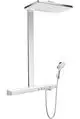 Hansgrohe-HG-Showerpipe-Rainmaker-Select-E-460-2jet-weiss-chrom-27109400 gallery number 1